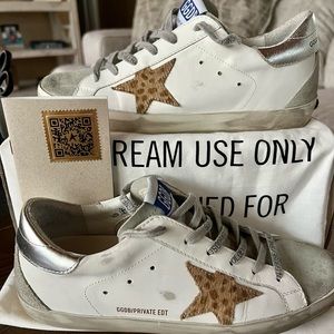 Golden Goose Super Classic Sneaker with a Suede toe